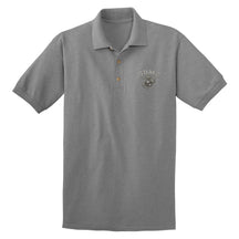 USMC Metal EGA Embroidered Polo - Marine Corps Direct