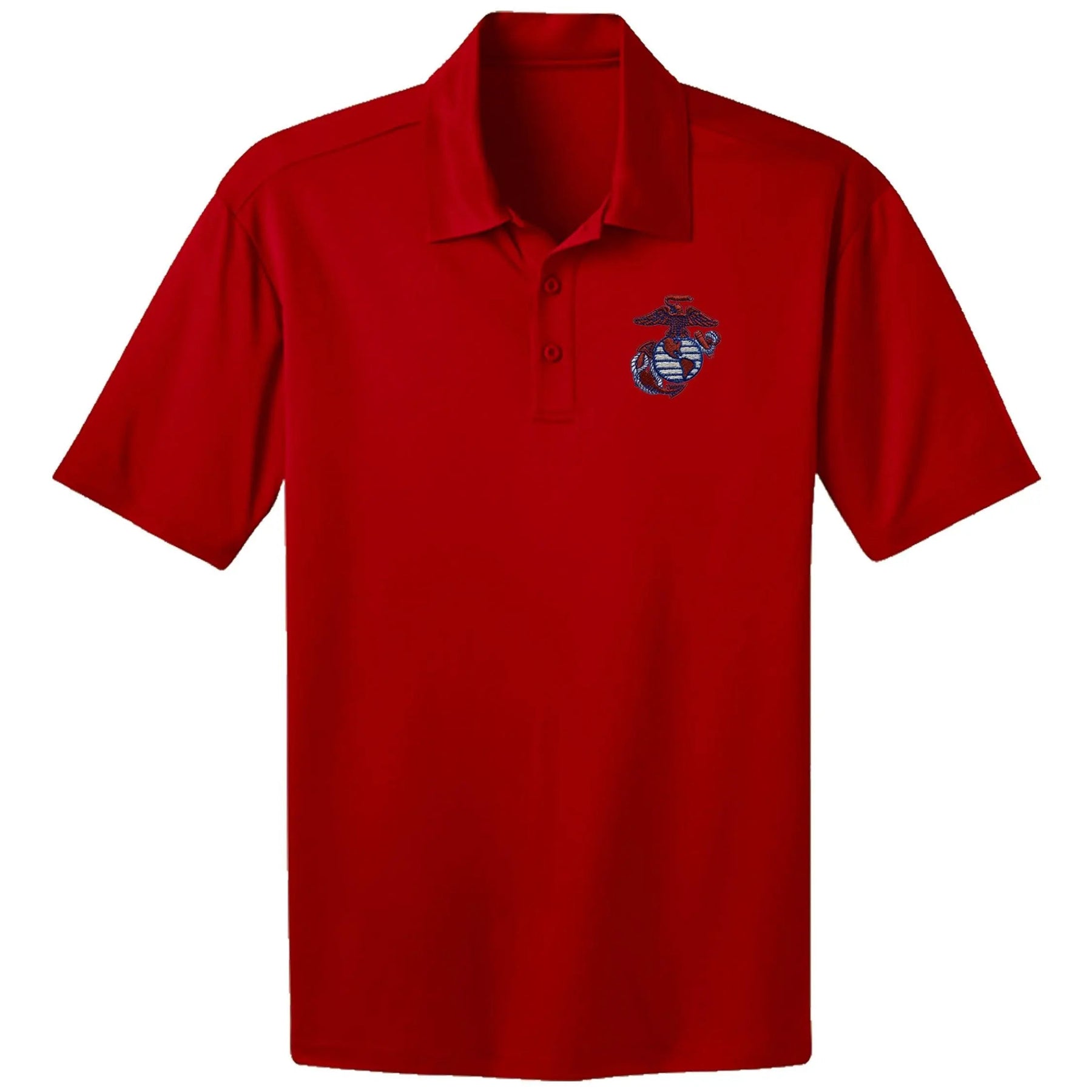 USA EGA Embroidered Dri-Fit Performance Polo - Marine Corps Direct