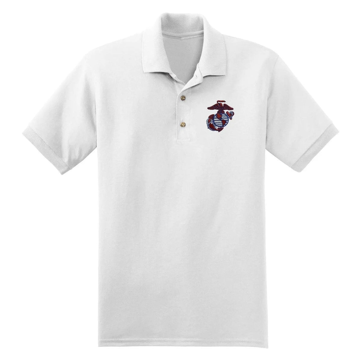 USA EGA Embroidered Polo - Marine Corps Direct