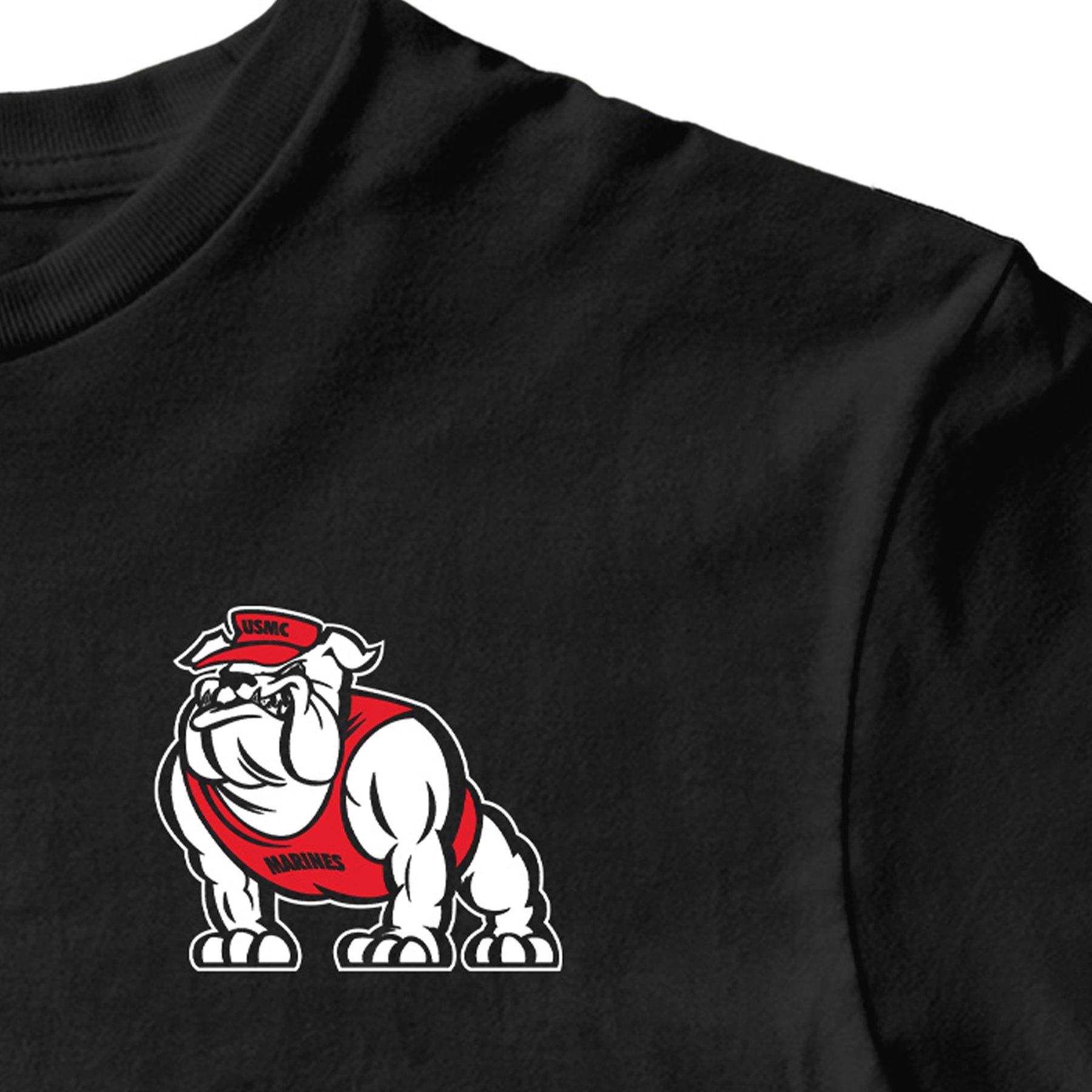 USMC Varsity Bulldog Chest Seal Tee