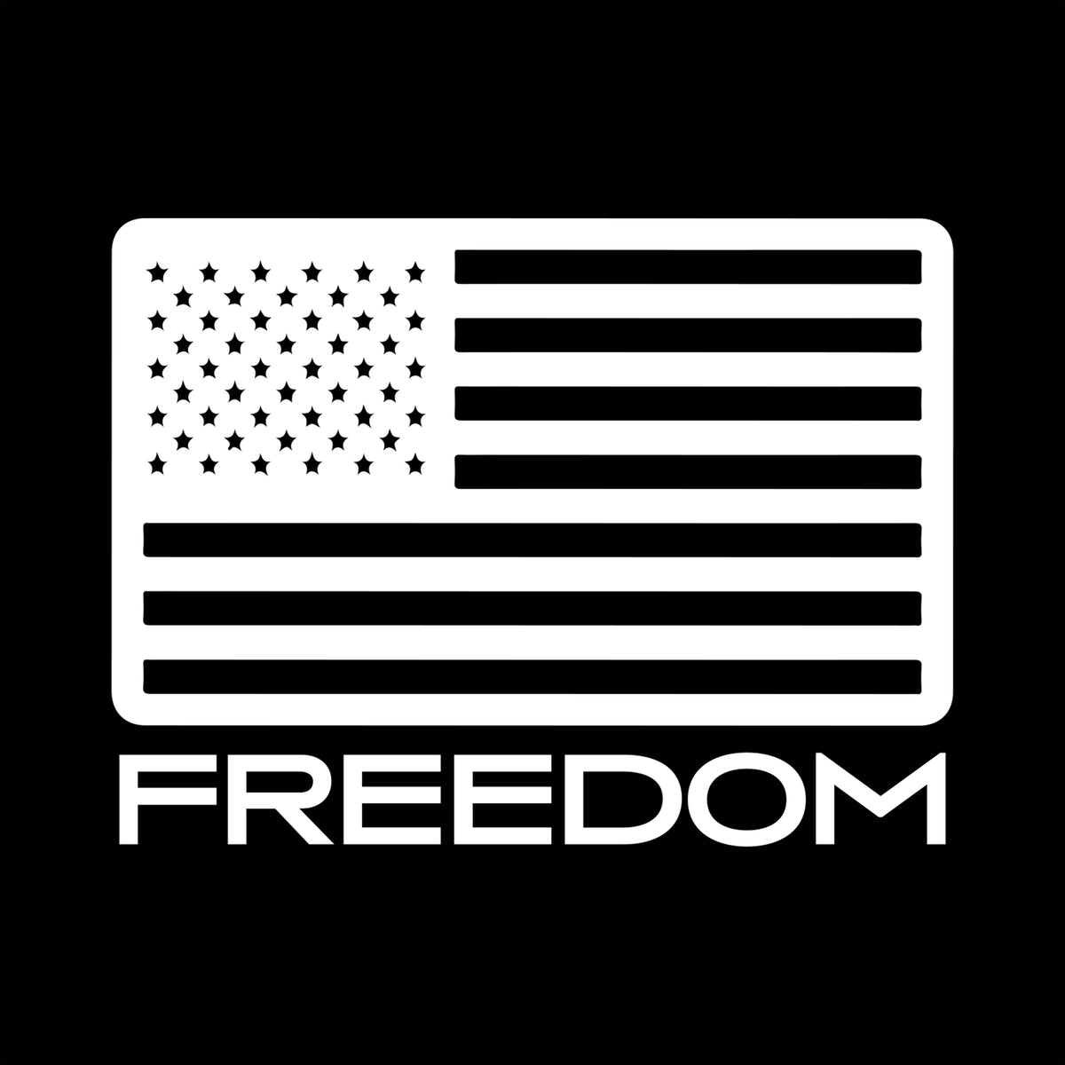 Freedom Flag Chest Seal Tee