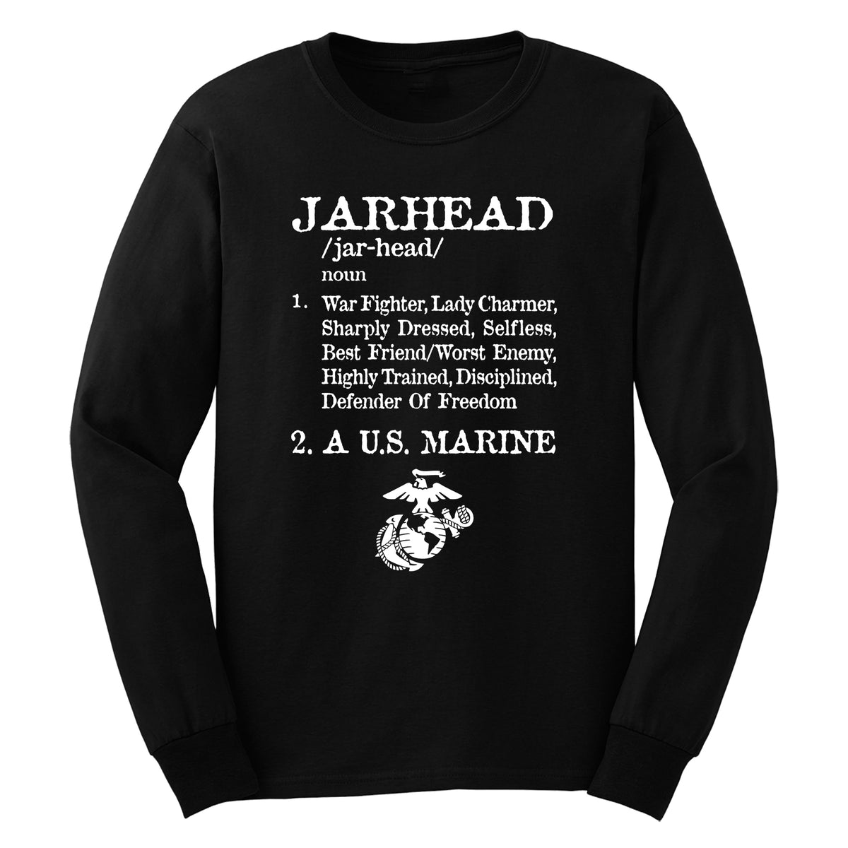 Marines Jarhead Long Sleeve Tee