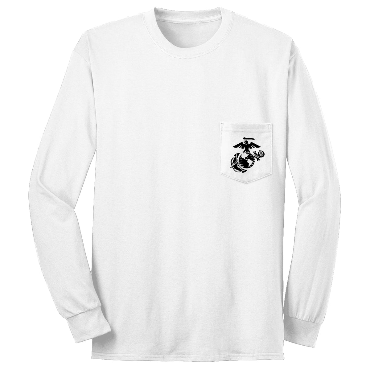 USMC Long Sleeve Pocket Tee