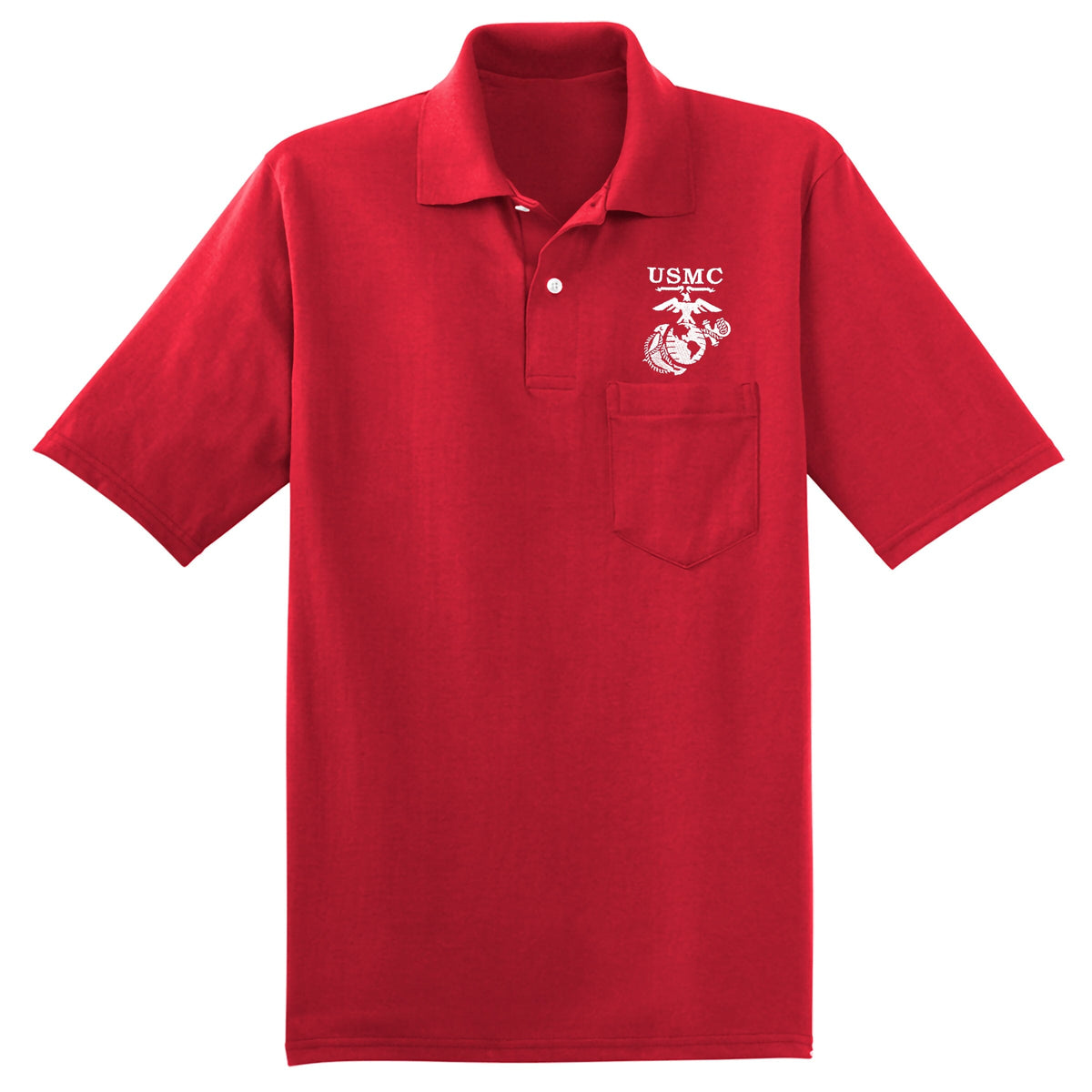 Old School Heritage EGA Embroidered Pocket Polo