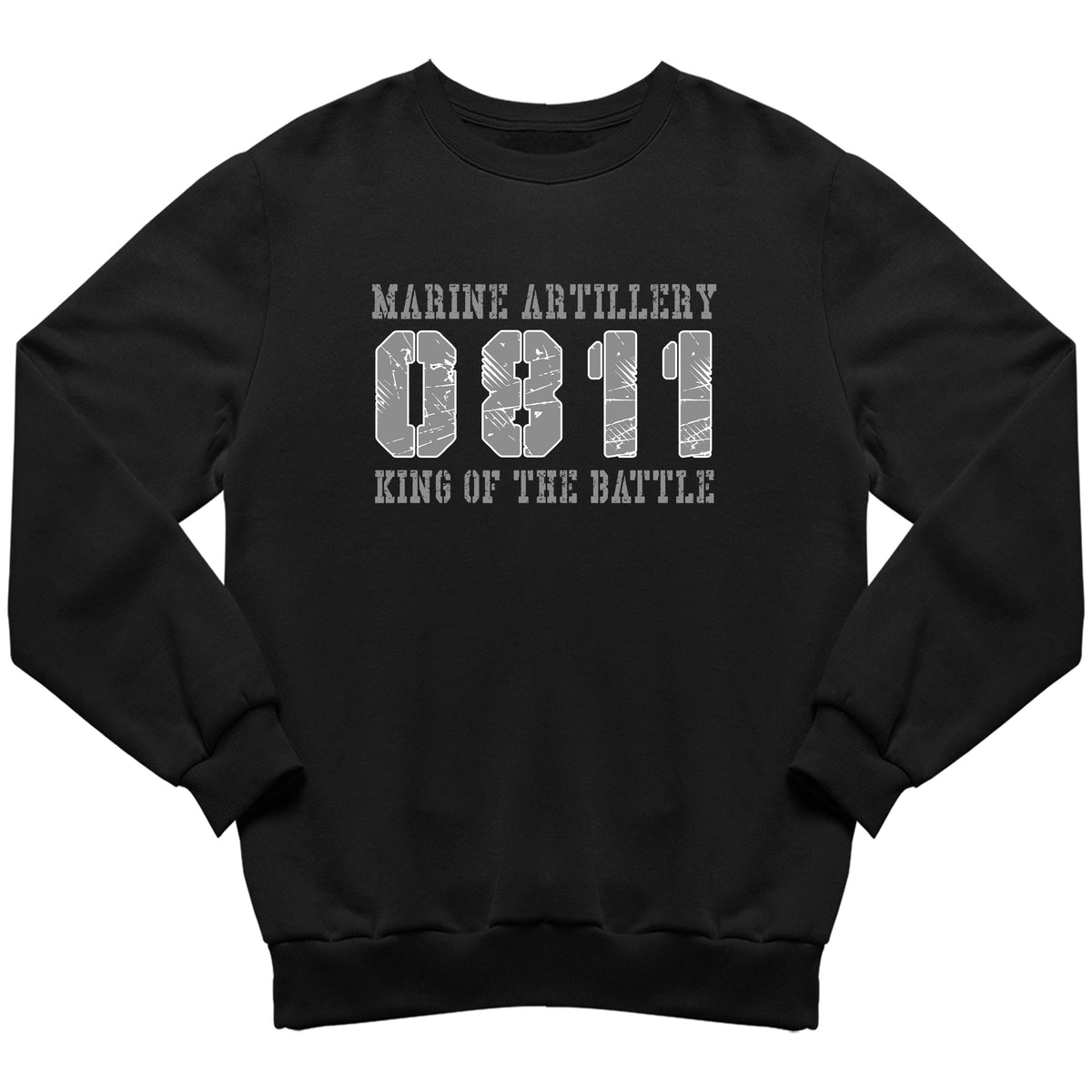 Marines Zero Dark Thirty Marine Artillery 0811 Sweatshirt