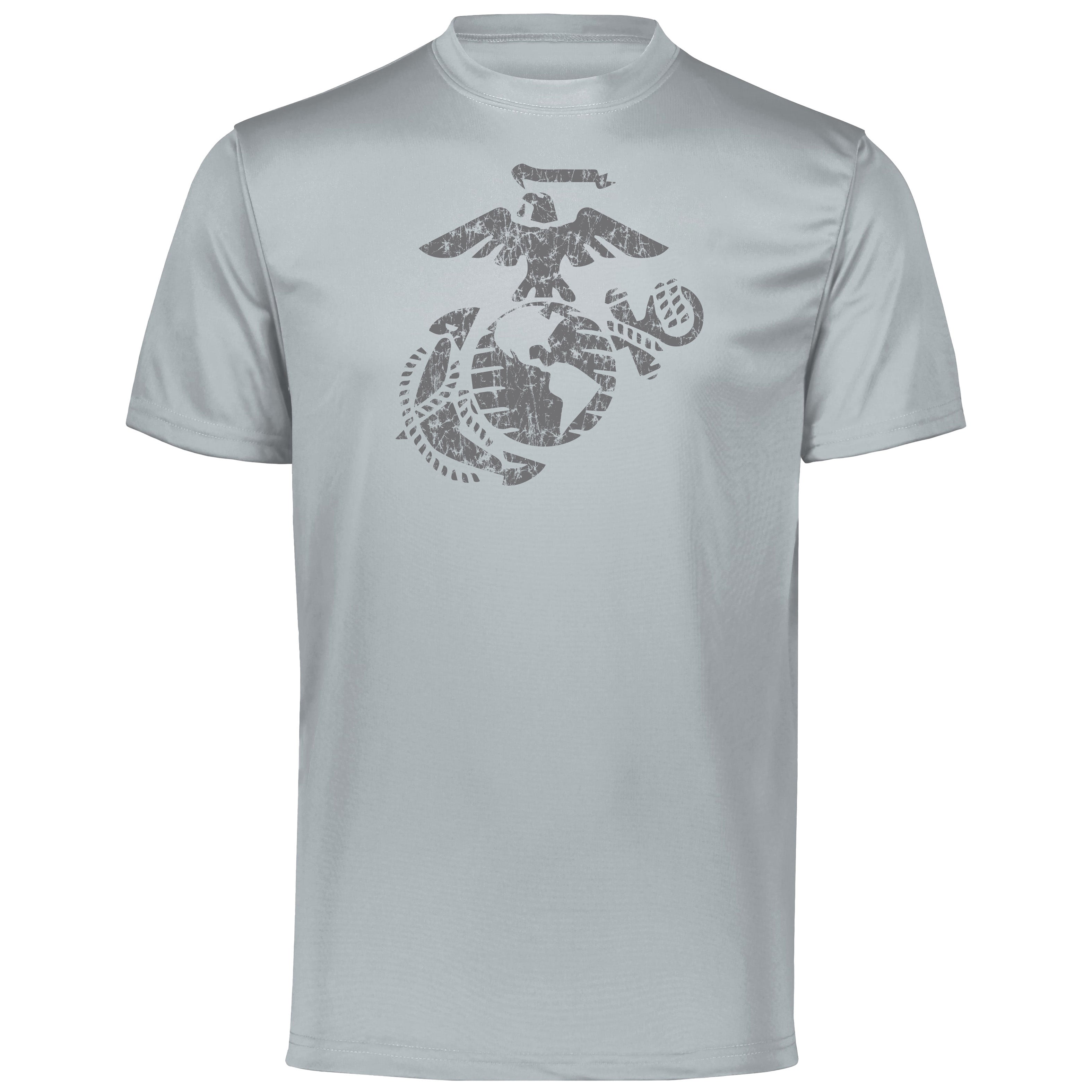 Smoke Vintage EGA Performance Tee | USMC Performance Wear