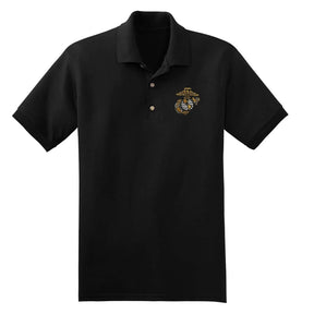 Big EGA Embroidered Polo - Marine Corps Direct