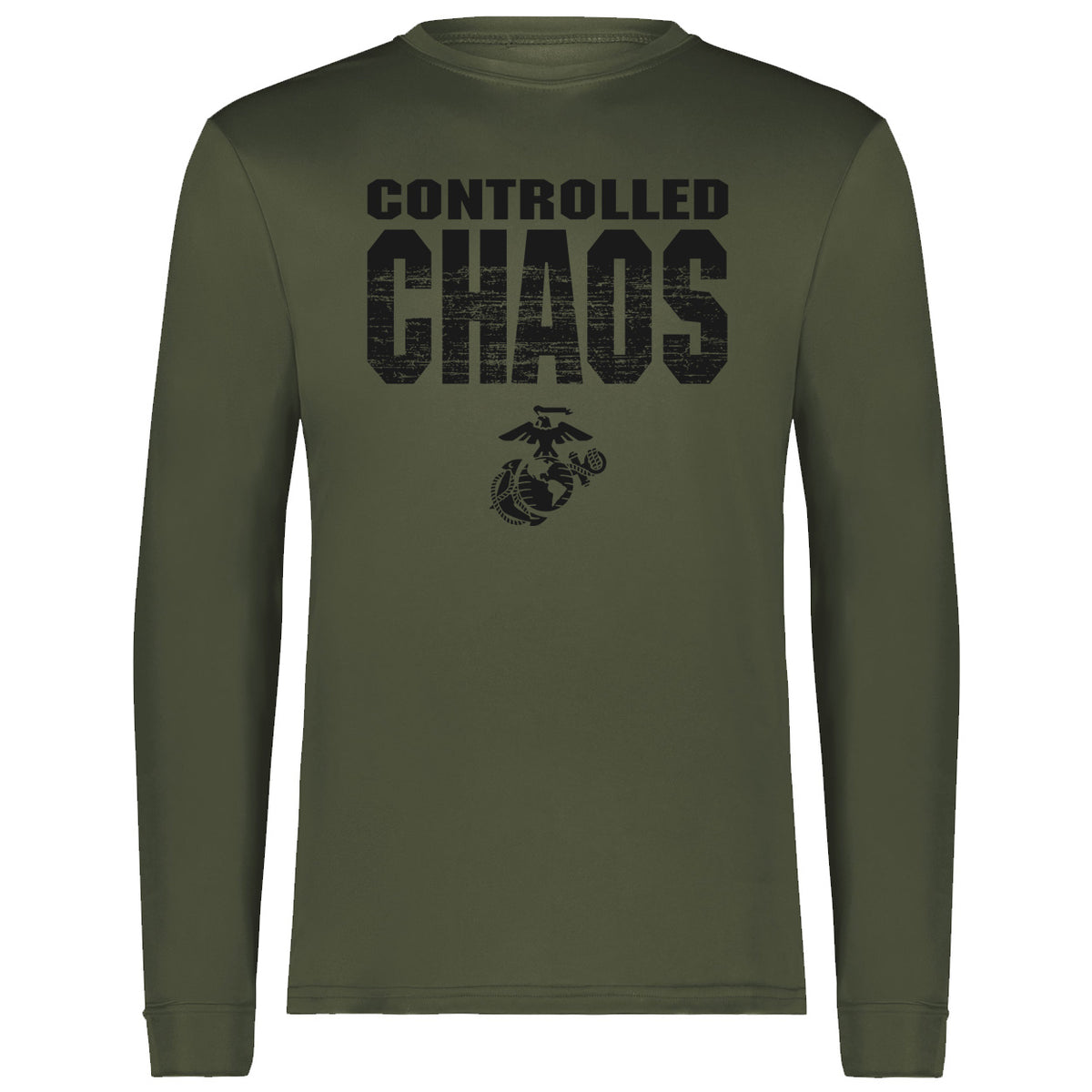 Controlled Chaos Performance Long Sleeve Tee