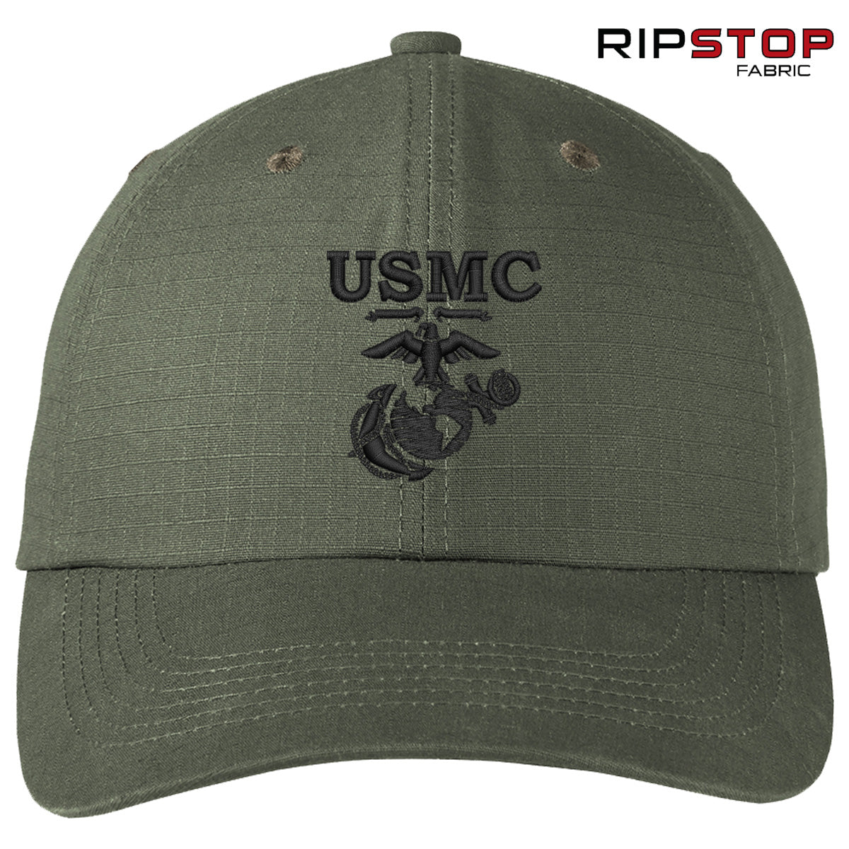 Ripstop Old School OD Green Hat (Corporal's Special)