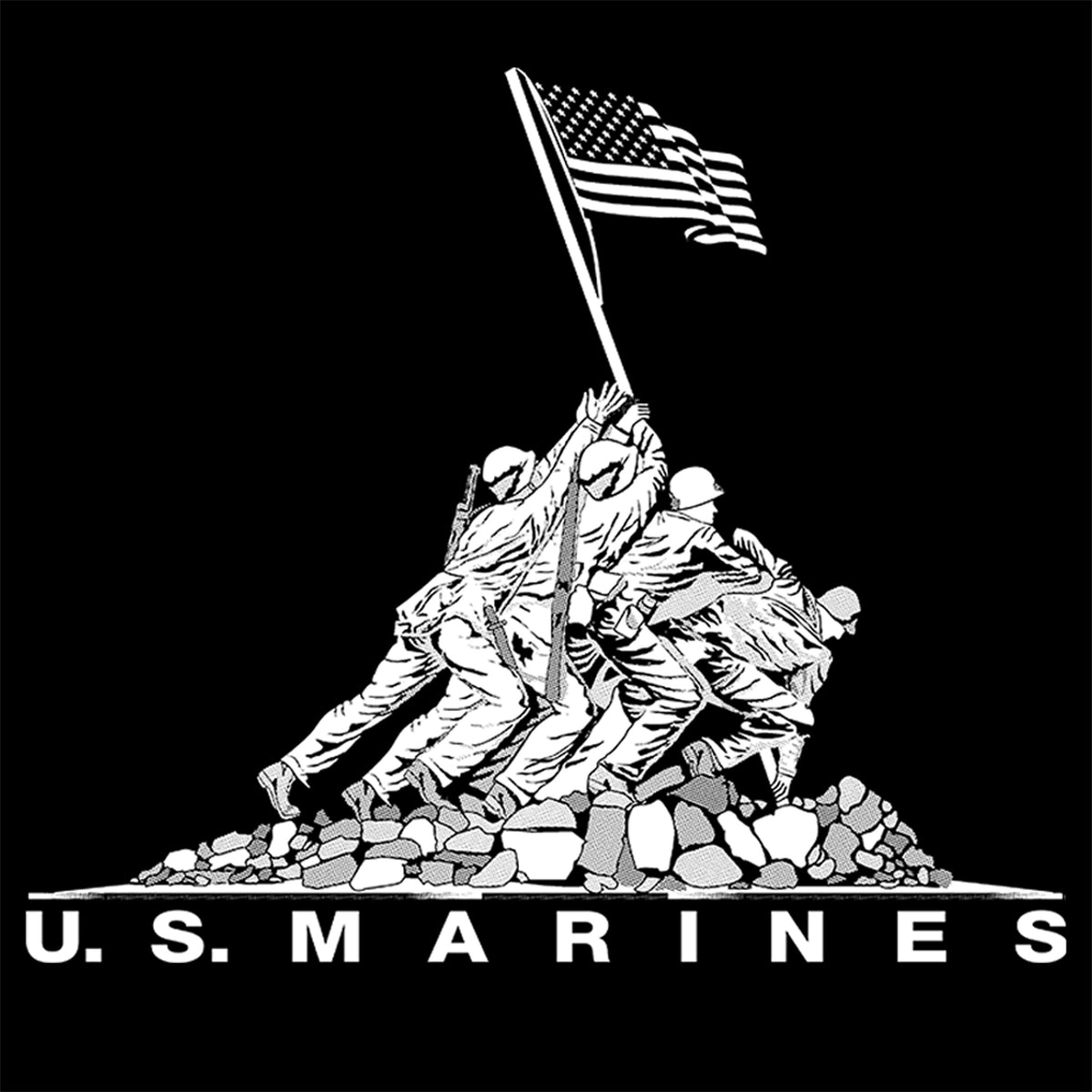 Iwo Jima U.S. Marines Tee