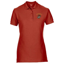 Tonal USMC EGA Embroidered Women's Polo - Marine Corps Direct