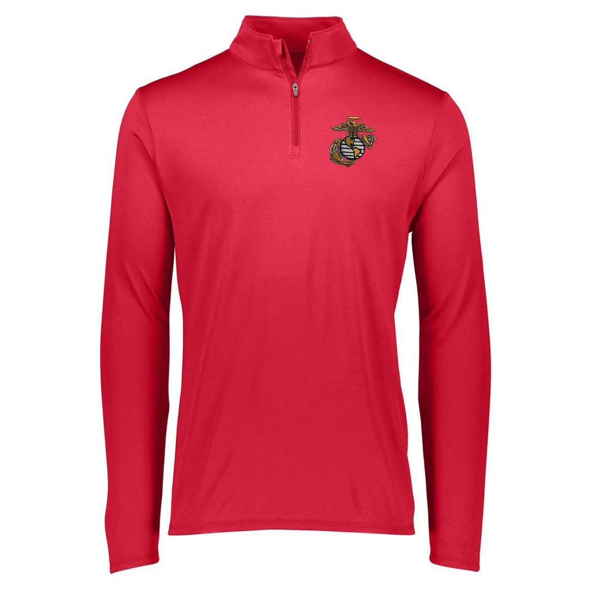 Big EGA Embroidered Dri-Fit Performance 1/4 Zip - Marine Corps Direct