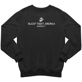 Marines Sleep Tight America Sweatshirt