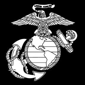 Marines Vintage EGA Chest Seal Tee