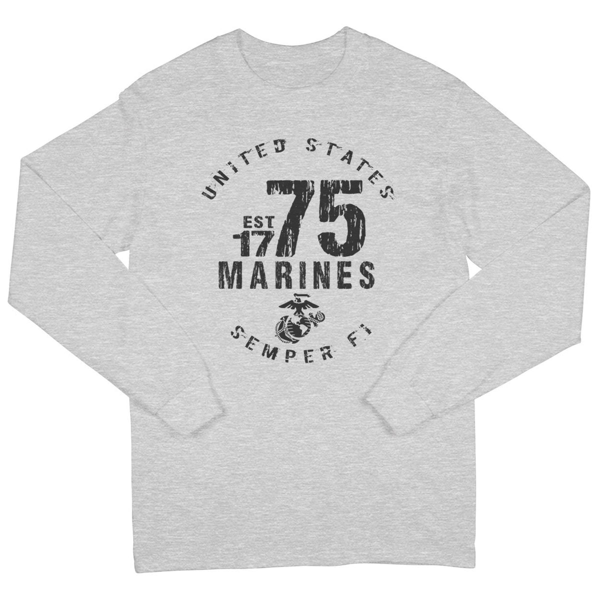 Marines Est. 75 Long Sleeve T-Shirt