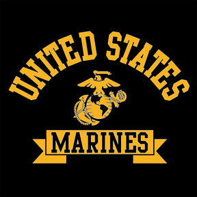 USMC Gold Marines Dri-Fit Performance Tee