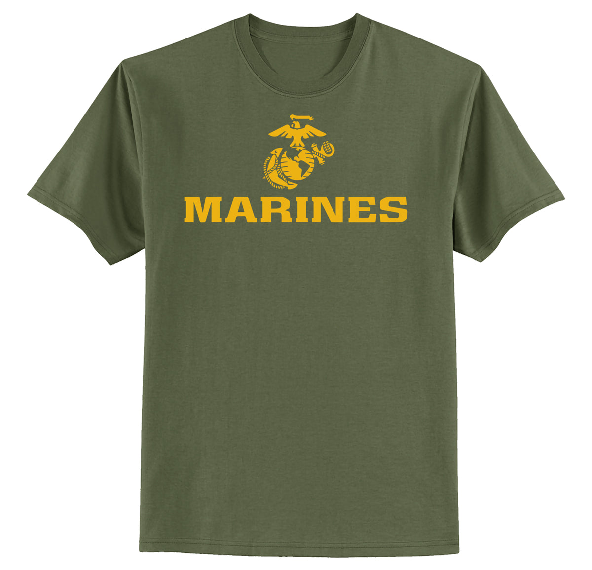 Gold EGA Marines T-Shirt