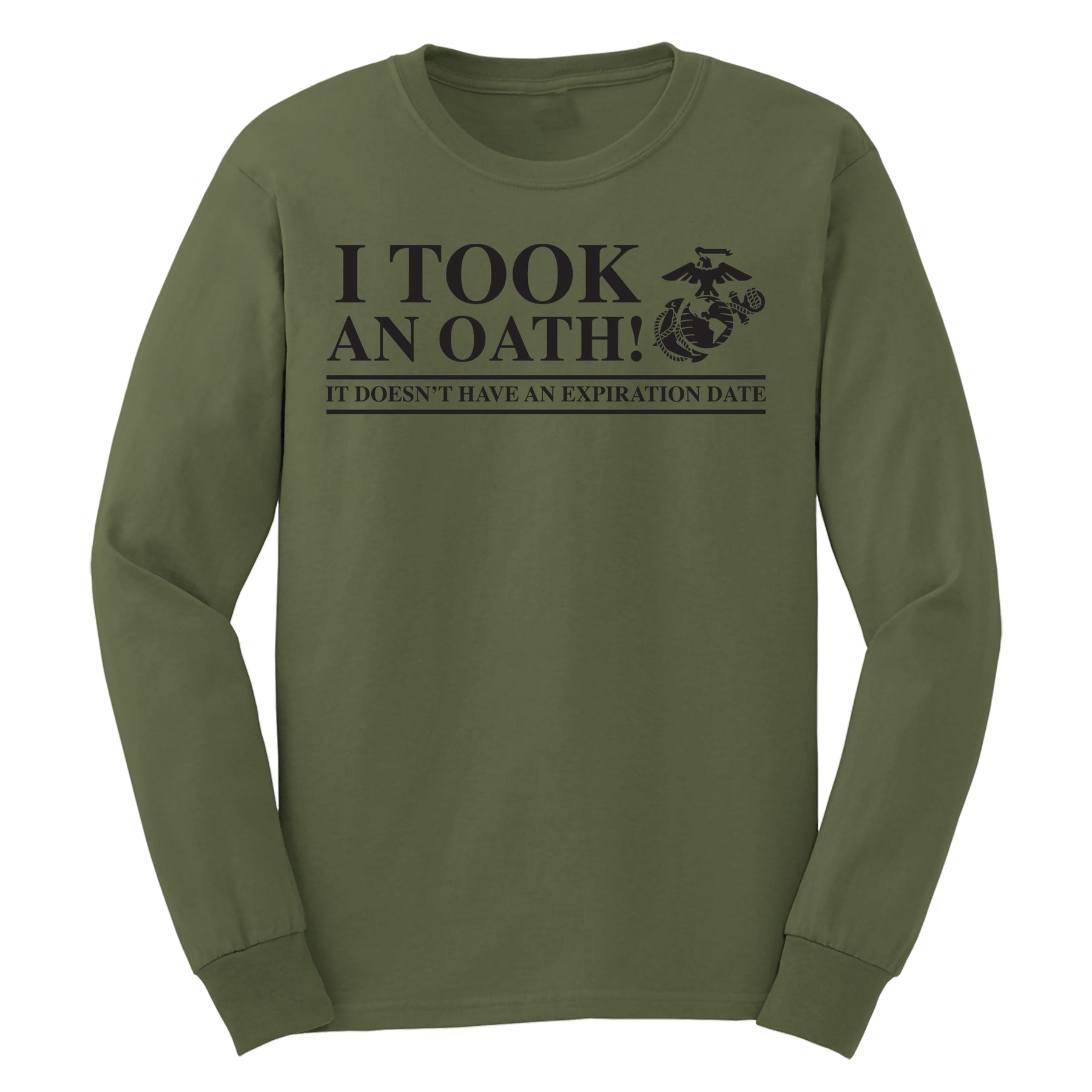Marines Oath Long Sleeve T-Shirt