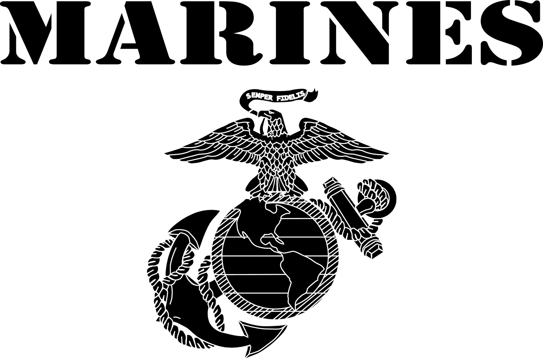 Covert Vintage Marines Performance Long Sleeve Tee