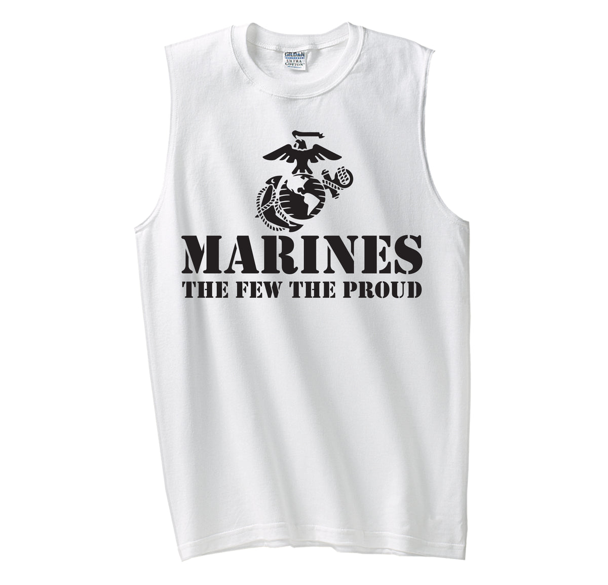The Few The Proud Core Cotton Sleeveless Tee