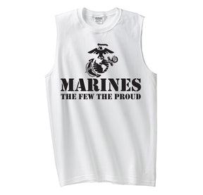 The Few The Proud Core Cotton Sleeveless Tee