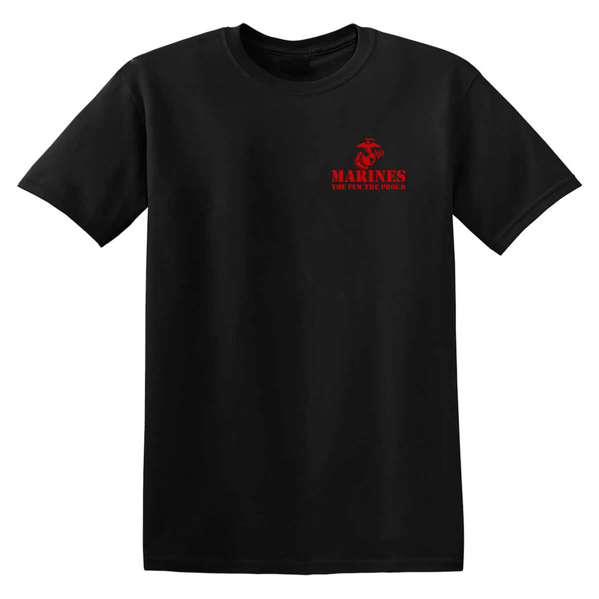 Closeout The Few The Proud Red Chest Seal Tee