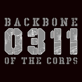 Marines Zero Dark Thirty Backbone Of The Corps T-Shirt