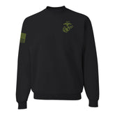 Premium Flag Sleeve Drop Olive Drab EGA Sweatshirt