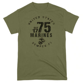 Marines Est. 75 T-shirt