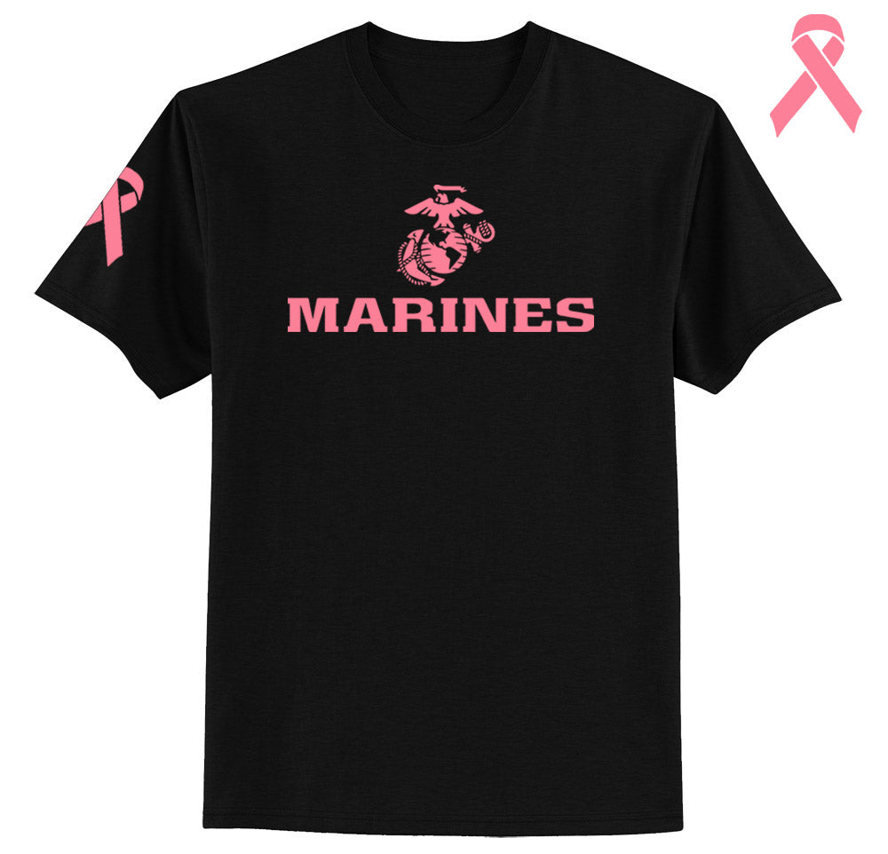 Marines Breast Cancer Awareness Men's Tee