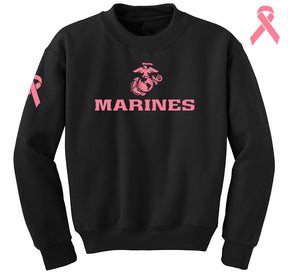 Marines Breast Cancer Awareness Sweatshirt